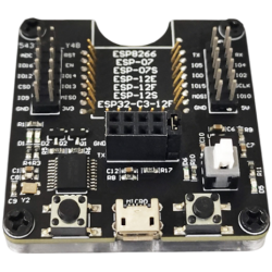 Moduł programatora testowego ESP8266 ESP32-C3-12F microUSB